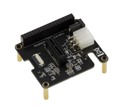 KALEA-INFORMATIQUE Erweiterungsplatte für Raspberry PI zum Hinzufügen eines PCIe x1-Anschlusses PCIe-Steckverbinderbasis für PI5 Hat+. von KALEA-INFORMATIQUE
