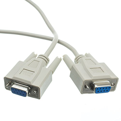 KALEA-INFORMATIQUE Kabel für serielle Daten RS232 DB9-Buchse auf DB9-Buchse mit NULL-MODEM-Kreuzverkabelung. von KALEA-INFORMATIQUE