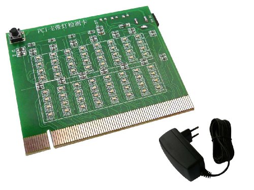 KALEA-INFORMATIQUE LED-Tester für PCIe PCI-Express-Anschluss mit 12V/2A-Stromversorgung KALEA-INFORMATIQUE LED-Tester für PCIe PCI-Express-Anschluss mit 12V/2A-Stromversorgung von KALEA-INFORMATIQUE
