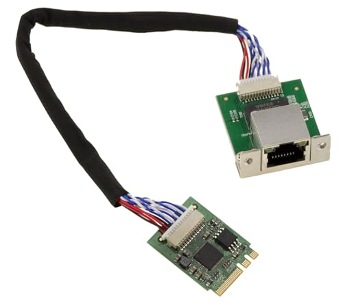 KALEA-INFORMATIQUE M2 M.2 NGFF E A Key 2.5 Gigabit RJ45 LAN ethernet 10 100 1000 1G 2.5G. mit Intel I226 SRKTV Chipsatz. von KALEA-INFORMATIQUE