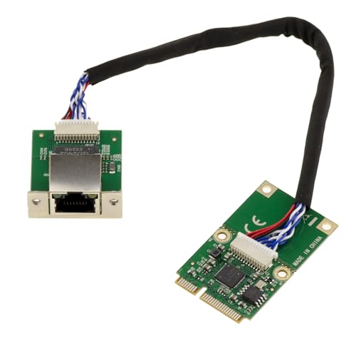 KALEA-INFORMATIQUE Netzwerk-Controller-Karte Mini PCI Express MiniPCIE 1 Kupferport RJ45 LAN 2.5 GIGABIT ETHERNET mit Intel I226 SRKTV-Chipsatz von KALEA-INFORMATIQUE