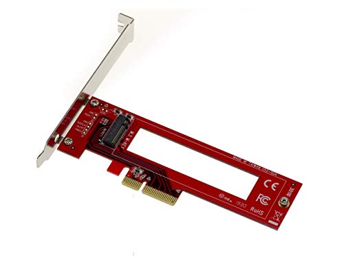 KALEA-INFORMATIQUE PCIe x4-Controller-Karte Typ PCIe 3.0 für M.3-SSDs, M3-Unterstützung Typ 30110 NVMe NGSFF 12V -. von KALEA-INFORMATIQUE