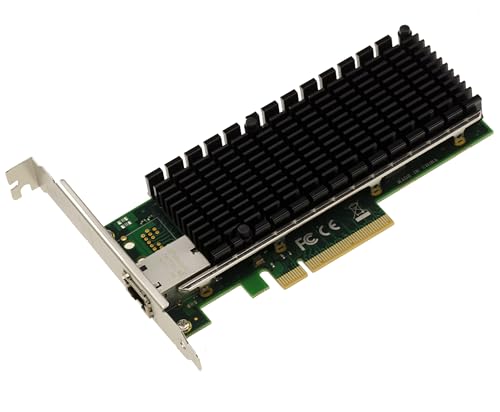 KALEA-INFORMATIQUE PCIe 3.0 x8 10G LAN Ethernet RJ45 Controller-Karte mit Intel X540 Chipsatz High und Low Profile von KALEA-INFORMATIQUE