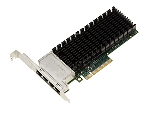 KALEA-INFORMATIQUE PCIe 3.0 x8 Quad RJ45 10G 5G 2.5G 1G 4 Ports PC-Karte und Server mit Intel X710-T4 Chipsatz. von KALEA-INFORMATIQUE