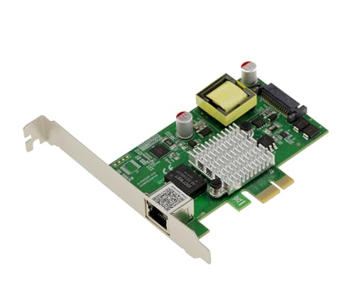 KALEA-INFORMATIQUE PCIe-Karte 2.5 Gigabit PoE Power Over Ethernet 10 100 1000 1G 2.5G Leistung 30W Chipsatz Intel I225. von KALEA-INFORMATIQUE