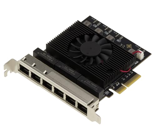KALEA-INFORMATIQUE PCIe Netzwerk-Controller-Karte 6 Ports 2.5 LAN Gigabit ETHERNET 10 100 1000 2500 1G 2.5G RJ45 mit Realtek RTL8125 Chipsatz. KALEA-INFORMATIQUE PCIe Netzwerk-Controller-Karte 6 Ports 2.5 LAN Gigabit ETHERNET 10 100 1000 2500 1G 2.5G RJ45 mit Realtek RTL8125 Chipsatz. von KALEA-INFORMATIQUE