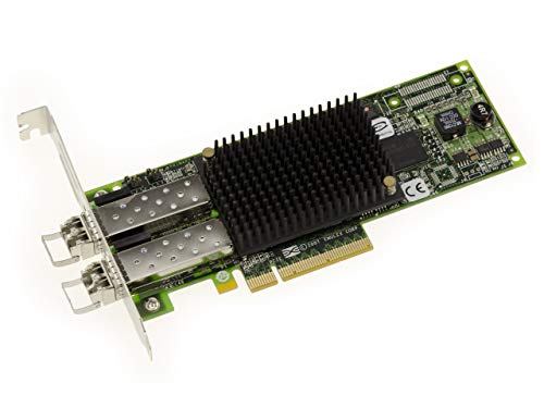 KALEA-INFORMATIQUE PCIe-Netzwerk-Controller-Karte LAN 8G Fibre 2 Ports SFP - Emulex LPE12002-M8 - mit 2 LC MMF SFP+ Modulen 850nm im Lieferumfang enthalten. von KALEA-INFORMATIQUE