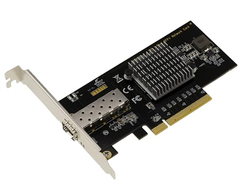 KALEA-INFORMATIQUE PCIe x8 Netzwerk Fibre 10G SFP+ Controller-Karte mit Intel 82599 X520 Chipsatz von KALEA-INFORMATIQUE