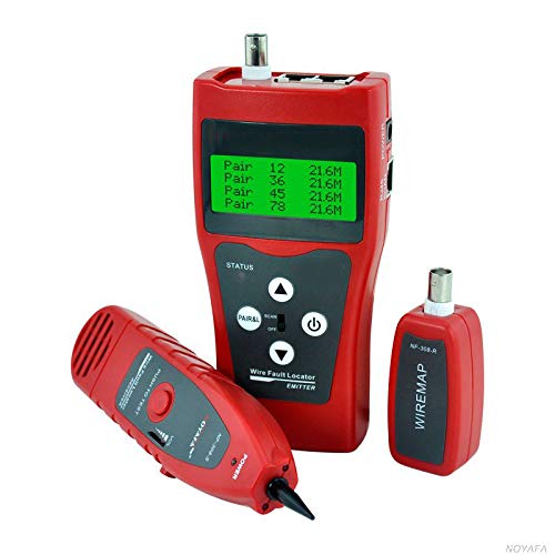 KALEA-INFORMATIQUE Professioneller Multi-Kabel-Tester für RJ45 RJ11 USB BNC-Netzwerke: Testet die Länge von Kabeln, analysiert interne Drähte, findet und lokalisiert Fehler. von KALEA-INFORMATIQUE