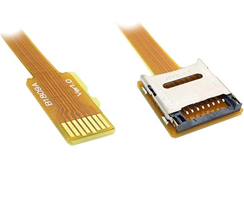 KALEA-INFORMATIQUE Riser microSD-Adapter Länge 16cm mit Micro-SD-Kartensperre. von KALEA-INFORMATIQUE