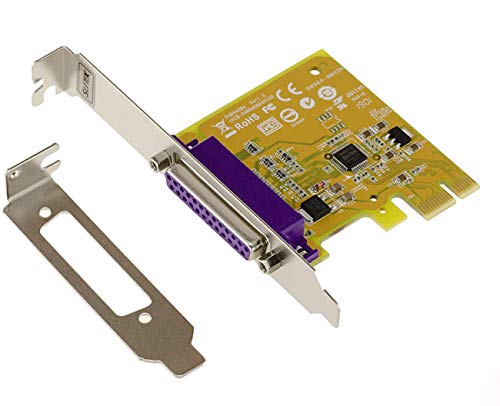 KALEA-INFORMATIQUE SUNIX PAR6408A PCI Express PCIe Controller-Karte Parallel LPT IEEE1284 - SPP ECP EPP BPP mit SUN2212 Chipsatz - High und Low Profile. von KALEA-INFORMATIQUE