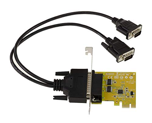 KALEA-INFORMATIQUE SUNIX SER6437HL Controller-Karte PCI Express PCIe Serie RS232 HIGH Speed 2 Ports COM RS-232 DB9 mit Chipsatz SUN2212 - HIGH UND Low Profile. KALEA-INFORMATIQUE SUNIX SER6437HL Controller-Karte PCI Express PCIe Serie RS232 HIGH Speed 2 Ports COM RS-232 DB9 mit Chipsatz SUN2212 - HIGH UND Low Profile. von KALEA-INFORMATIQUE