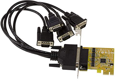 KALEA-INFORMATIQUE SUNIX SER6456H Controller-Karte PCI Express PCIe Serial RS232 HIGH Speed 4 Ports COM RS-232 DB9 mit Chipsatz SUN2410 - High und Low Profile. KALEA-INFORMATIQUE SUNIX SER6456H Controller-Karte PCI Express PCIe Serial RS232 HIGH Speed 4 Ports COM RS-232 DB9 mit Chipsatz SUN2410 - High und Low Profile. von KALEA-INFORMATIQUE
