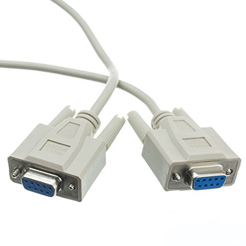 KALEA-INFORMATIQUE Kabel für serielle Daten RS232 DB9-Buchse auf DB9-Buchse mit Null-Modem-Kreuzverkabelung. von KALEA-INFORMATIQUE