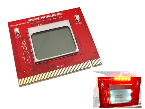 KALEA-INFORMATIQUE Tester für Motherboards mit LCD-Bildschirm. Desktop-PC-Schnittstelle an einem PCI-Anschluss. von KALEA-INFORMATIQUE