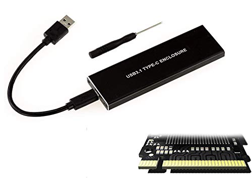 KALEA-INFORMATIQUE USB 3.1 Aluminiumgehäuse für PCIe M2 SSD M Key oder B+M Key vom Typ NVMe KALEA-INFORMATIQUE USB 3.1 Aluminiumgehäuse für PCIe M2 SSD M Key oder B+M Key vom Typ NVMe von KALEA-INFORMATIQUE