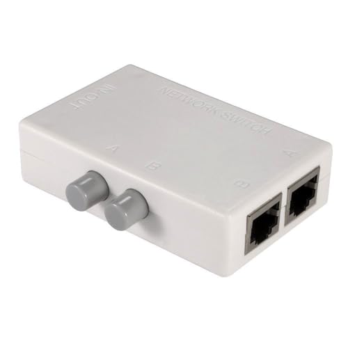 KALEA-INFORMATIQUE Verteilerbox LAN Ethernet RJ45 Switch-Typ, um 1 Eingang auf 2 Ausgänge oder 2 Eingänge auf 1 Ausgang zu verzweigen. KALEA-INFORMATIQUE Verteilerbox LAN Ethernet RJ45 Switch-Typ, um 1 Eingang auf 2 Ausgänge oder 2 Eingänge auf 1 Ausgang zu verzweigen. von KALEA-INFORMATIQUE