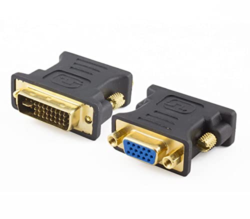 KALEA-INFORMATIQUE Videoadapter DVI-I DUAL LINK Male (24+5) auf VGA Femme. von KALEA-INFORMATIQUE