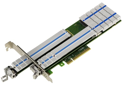 Kalea-INFORMATIQUE PCIe 3.0 x8 Controller-Karte für 2 SSD M.2 NVMe M Key HARWARE Raid 0 1, JBOD mit ausziehbaren Schubladenracks und Hotplug Kalea-INFORMATIQUE PCIe 3.0 x8 Controller-Karte für 2 SSD M.2 NVMe M Key HARWARE Raid 0 1, JBOD mit ausziehbaren Schubladenracks und Hotplug von KALEA-INFORMATIQUE