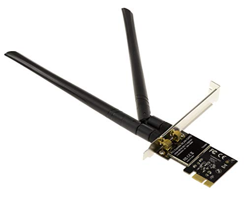 KALEA-INFORMATIQUE PCIe WiFi DUAL Band 2.4 GHz und 5 GHz Controller-Karte - AC 1200 Datenraten 1200 MBps - IEEE802.11B IEEE802.11G IEEE802.11N IEEE802.11AC. von KALEA-INFORMATIQUE