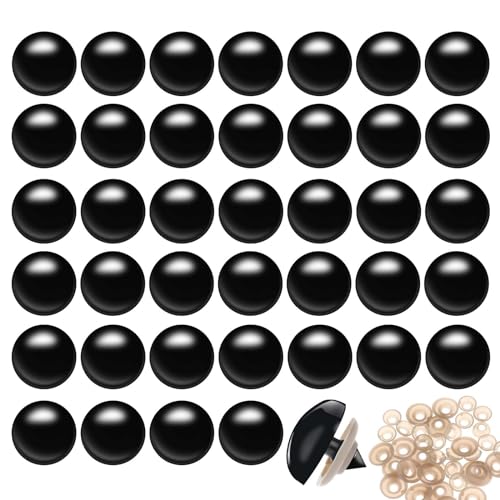 KALIONE Sicherheitsaugen für Häkeltiere, 80 Stück 18mm Sicherheitsaugen, Stofftieraugen, Kunststoff Sicherheitsaugen mit Unterlegscheiben, Plüschtier, Teddyaugen, Häkeltiere, Basteln KALIONE Sicherheitsaugen für Häkeltiere, 80 Stück 18mm Sicherheitsaugen, Stofftieraugen, Kunststoff Sicherheitsaugen mit Unterlegscheiben, Plüschtier, Teddyaugen, Häkeltiere, Basteln von KALIONE