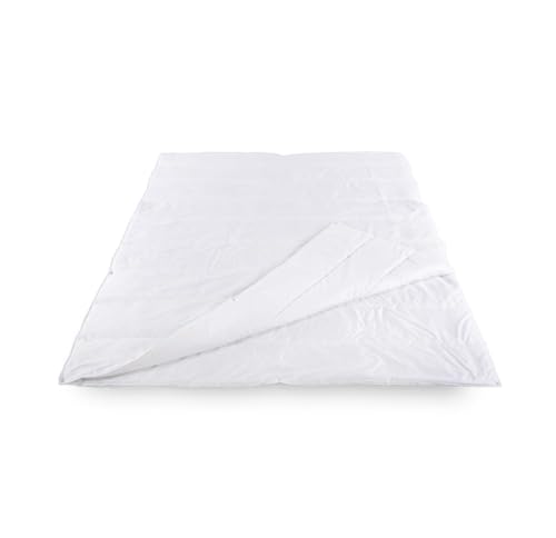 KALIOPE 4-Jahreszeitendecke 135x200 Mikrofaser bettdecke für Sommer und Winter, Ganzjahres Steppdecke, atmungsaktiv Hotel Duvet von KALIOPE