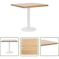 The Living Store Bistrotisch Hellbraun 80x80 cm MDF - Esstisch - Bistrotisch - Wohnzimmertisch - Holztisch - Hellbrauner Tisch The Living Store Bistrotisch Hellbraun 80x80 cm MDF - Esstisch - Bistrotisch - Wohnzimmertisch - Holztisch - Hellbrauner Tisch von KALISSE