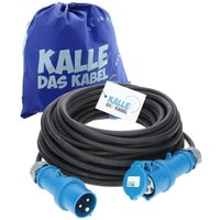 Kalle Das Kabel - Kalle Verlängerungskabel cee 230V 16A 1,5mm² IP44 20 Meter von KALLE DAS KABEL