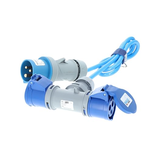CEE Verlängerung KALLE Blue EXTREME 2,5mm² mit 2-fach-Kupplung 1,5 Meter von KALLE DAS KABEL