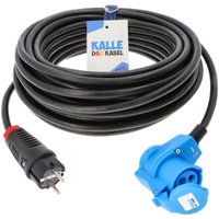 Kalle Adapterkabel Schuko 2,5 mm² auf CEE 230V Winkel IP44 10 Meter Kalle Adapterkabel Schuko 2,5 mm² auf CEE 230V Winkel IP44 10 Meter von KALLE DAS KABEL