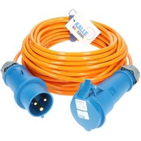 Kalle Das Kabel - Kalle Verlängerungskabel cee 230V 32A 4,0mm² Extreme Signal Orange IP44 15 Meter - Orange von KALLE DAS KABEL