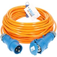 Kalle Verlängerungskabel cee 230V 16A 2,5mm² Extreme Signal Orange IP44 10 Meter von KALLE DAS KABEL