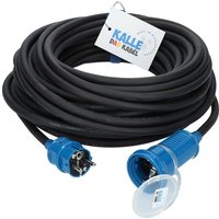 Kalle Das Kabel - Kalle Verlängerungskabel Schuko Colour 2,5mm² blau IP44 10 Meter von KALLE DAS KABEL