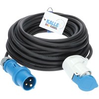 Kalle Verlängerungskabel cee 230V 16A 1,5mm² Winkel Kompakt IP44 10 Meter von KALLE DAS KABEL