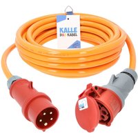 Kalle Verlängerungskabel CEE 400V 32A 4,0mm² Phasenwender Extreme Signal Orange IP44 5 Meter Kalle Verlängerungskabel CEE 400V 32A 4,0mm² Phasenwender Extreme Signal Orange IP44 5 Meter von KALLE DAS KABEL