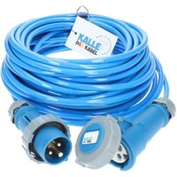 Kalle Verlängerungskabel cee 230V 16A 2,5mm² Extreme Blau Aquasafe IP67 25 Meter von KALLE DAS KABEL