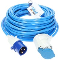 Kalle Das Kabel - Kalle Verlängerungskabel cee 230V Öse 16A 2,5mm² Winkel Kompakt Extreme Blau IP44 5 Meter Kalle Das Kabel - Kalle Verlängerungskabel cee 230V Öse 16A 2,5mm² Winkel Kompakt Extreme Blau IP44 5 Meter von KALLE DAS KABEL