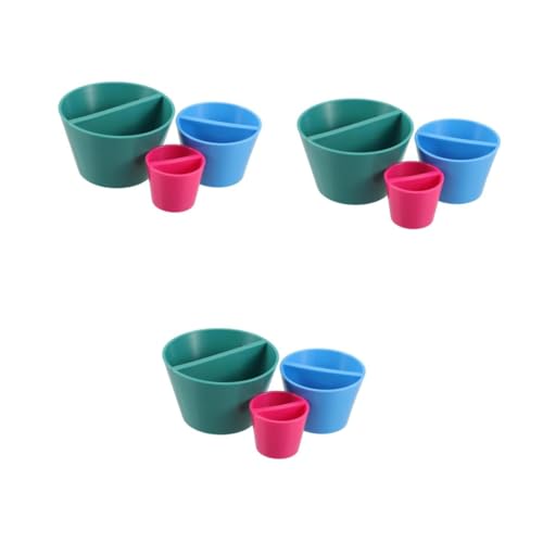 KALLORY 3 Sätze Kegelkeramik Bemalen Vase Forming Formen Basteln Von Keramikformen Töpferwerkzeuge Zum Selbermachen Container Können Vasen Panzern Zuchtpanzervase Plastik 3 Stück * 3 von KALLORY