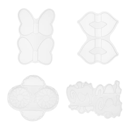 KALLORY 4 Stück Kristall-Epoxy-Form Form-Hardware-Zubehör Stroh Topper Epoxidformen Strohaufsatz Anhang Strohbefestigungsform Silikonhandwerksform Dekorform aus Stroh Gussformen Kieselgel KALLORY 4 Stück Kristall-Epoxy-Form Form-Hardware-Zubehör Stroh Topper Epoxidformen Strohaufsatz Anhang Strohbefestigungsform Silikonhandwerksform Dekorform aus Stroh Gussformen Kieselgel von KALLORY