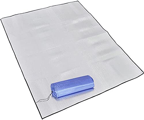 KALUROIL Alu Isomatte Schaummatten Schlafmatte für Camping Isoliermatte Isolierdecke Faltbare Zeltmatte Bodenmatte Thermomatte Matte aus Aluminiumfolie von KALUROIL