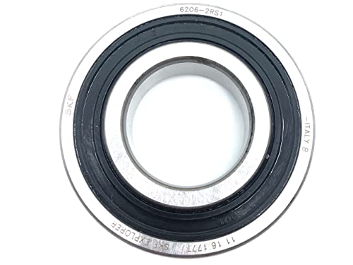 Kugellager 6000-Reihe 6200-Reihe 6300-Reihe Innend xAußend x Breite -beidseitig: Stahlabdeckung ZZ oder Kunststoffabd 2RS- (6200-2RS - 10x30x9) von KAMAN Smart Equipments