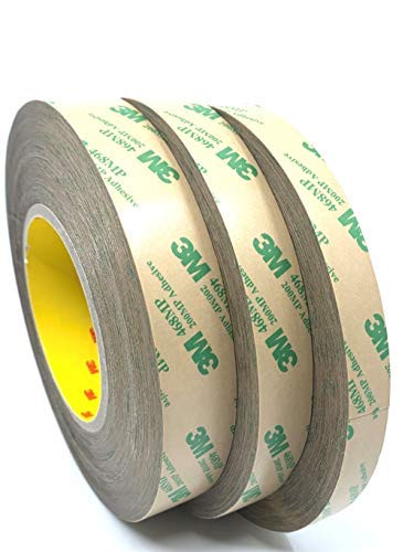 Original 3M ™ VHB™ 55m doppelseitiges Hochleistungs Klebeband Transparent 468 MP, Breite 15/19/25mm - 55 meter (!) - Dicke 0,13 mm- 468MP (15 mm x 55 meter) von KAMAN Smart Equipments