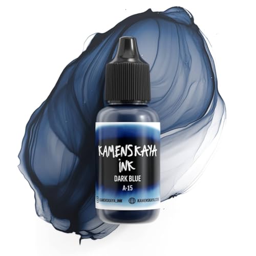KAMENSKAYA Alkoholtinte Basic Line A 15 ml (15 dunkelblau) von KAMENSKAYA