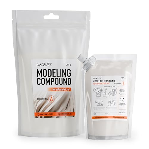 KAMENSKAYA Modeling Compound for Volumetric Paintings, Reliefs, and Restorative Applications von KAMENSKAYA