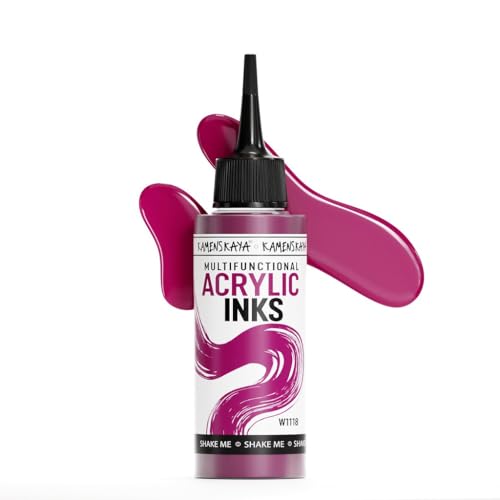 KAMENSKAYA-Acryltinten für Künstler - 'Magenta' Acryltinte, 3.38 Fl Oz (100 ml) von KAMENSKAYA