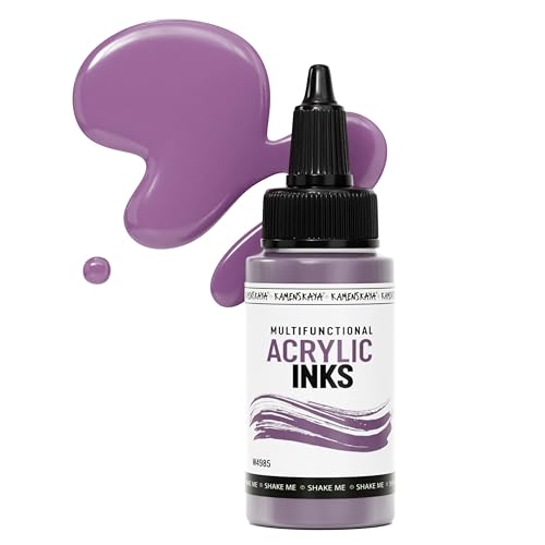 Kamenskaya-Acryltinten für Künstler - 'Weintrauben' Acryltinte, 1 Fl Oz (30 ml) von KAMENSKAYA