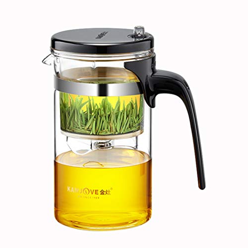 Kamjove Teekanne aus Borosilikatglas, abnehmbar, 500 ml von KAMJOVE