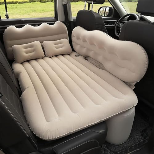 KAMNIK Auto Luftmatratze für Bentley Mulsanne 2011 2012 2013 2014 2015,Kofferraum aufblasbares Matratze Reise Campingzubehör,J-Beige 03 von KAMNIK