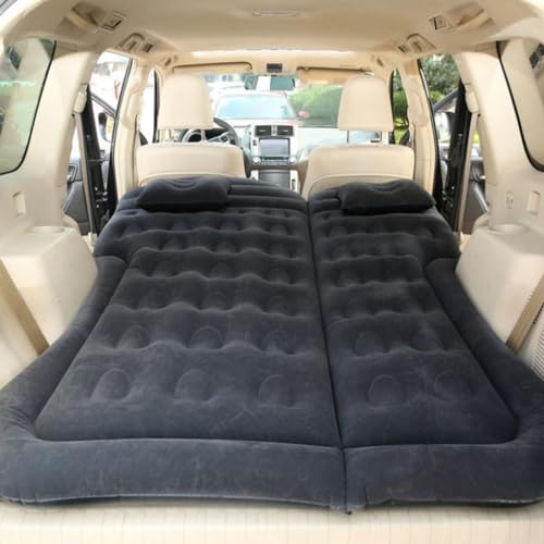 KAMNIK Auto Luftmatratze für VW Golf 3 5 6 7 Golf3 Golf5 Golf6 Golf7,Kofferraum aufblasbares Matratze Reise Campingzubehör,A-Black 01 von KAMNIK