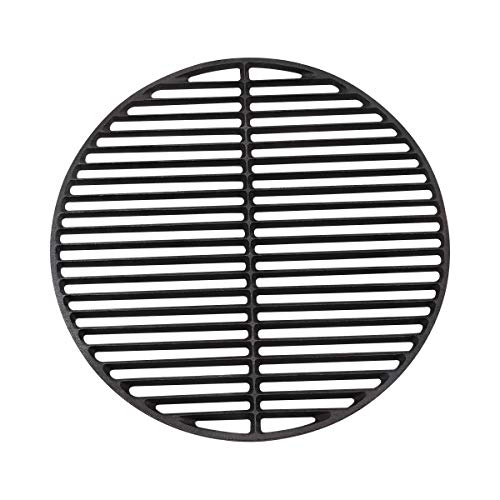 KAMaster Cast Iron Cooking Grids Grates for Large Big Green Egg Round Grill Grate (18"-Fit Large BGE) von KAMaster